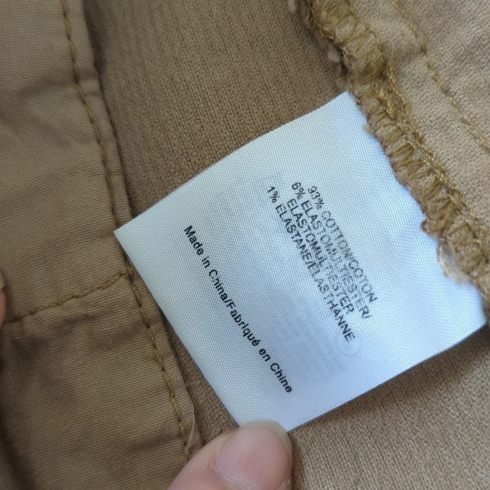 Tory Burch Lucitano Oatmeal Corduroy Skirt